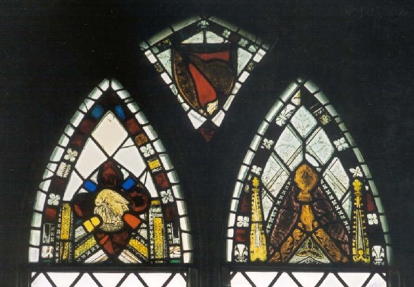 Photo of Pettistree Church 14th century glass