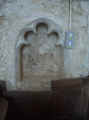 Photo of south nave plaster