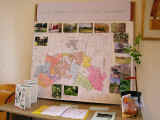 Pettistree hedgerow survey display at Heritage Exhibition, July 2005