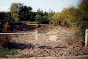 Photo of Presmere Pond, Pettistree after clearing out, 1996